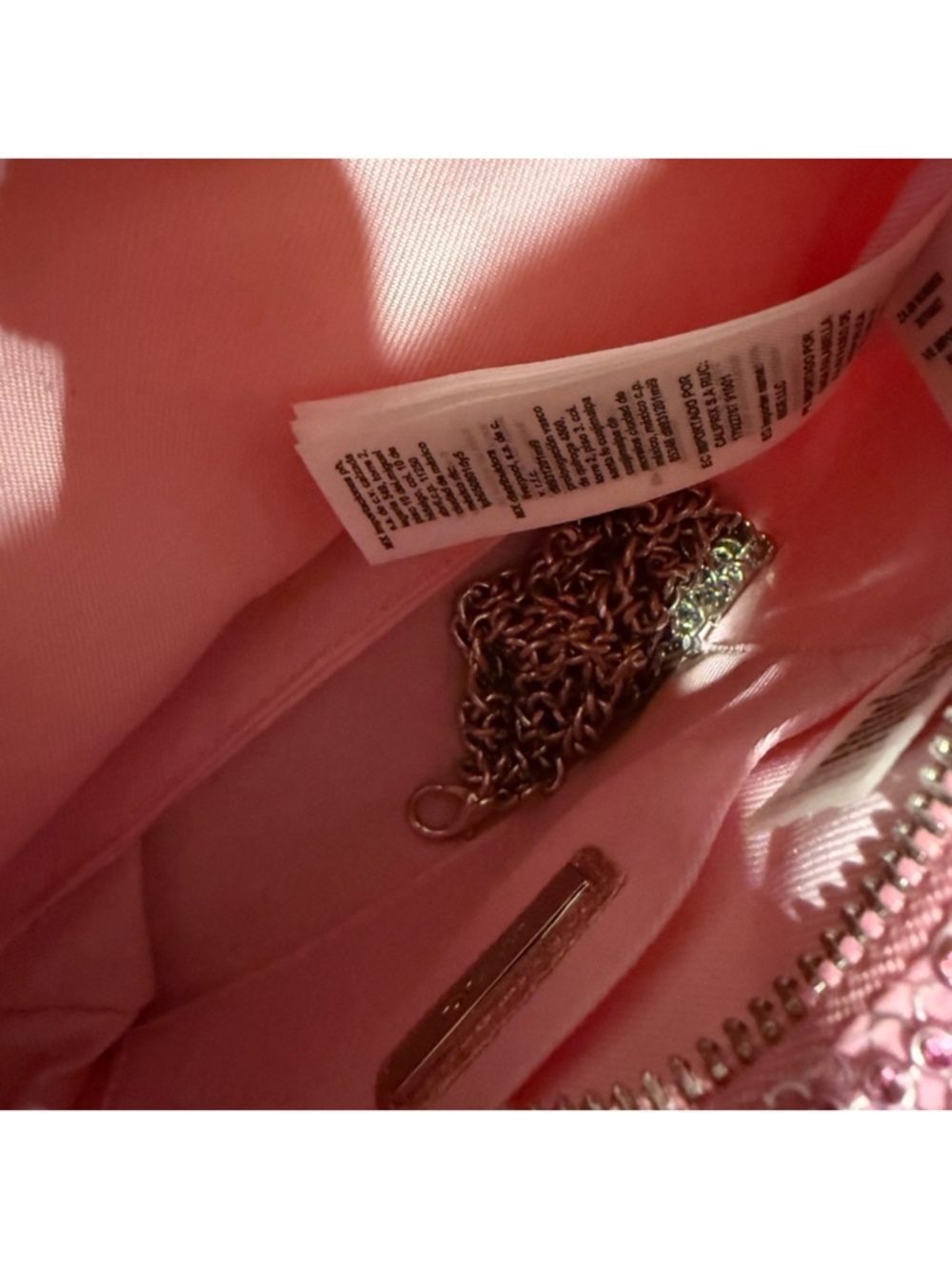 Barbie Pink Crystal-Embellished Mini Tote - Picture 4 of 4